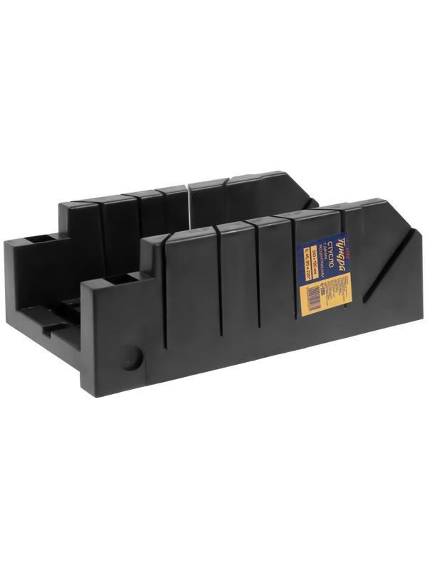 Стусло ТУНДРА, 310 х 120 мм, 0, 45, 90 и 225°, с двумя эксцентриками, пластиковое