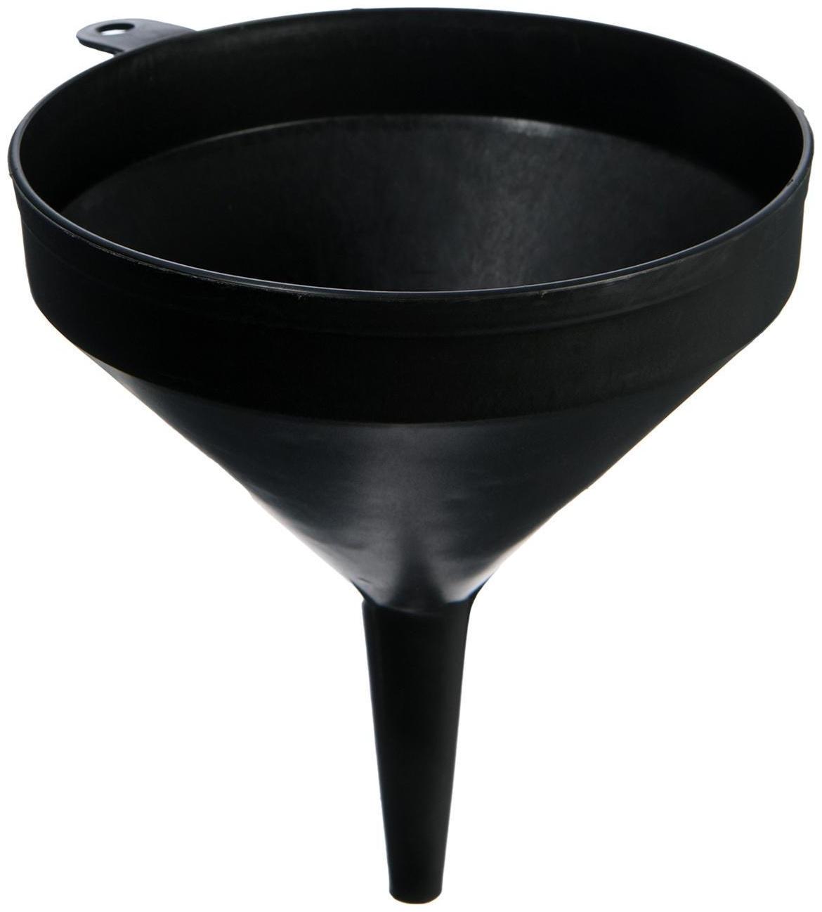 Воронка ТУНДРА, для строительных жидкостей, черная, d=160 мм