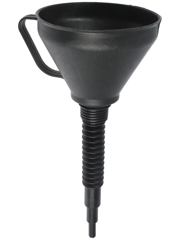Воронка ТУНДРА, для строительных жидкостей, с ручкой, d=160 мм, носик: 270 мм