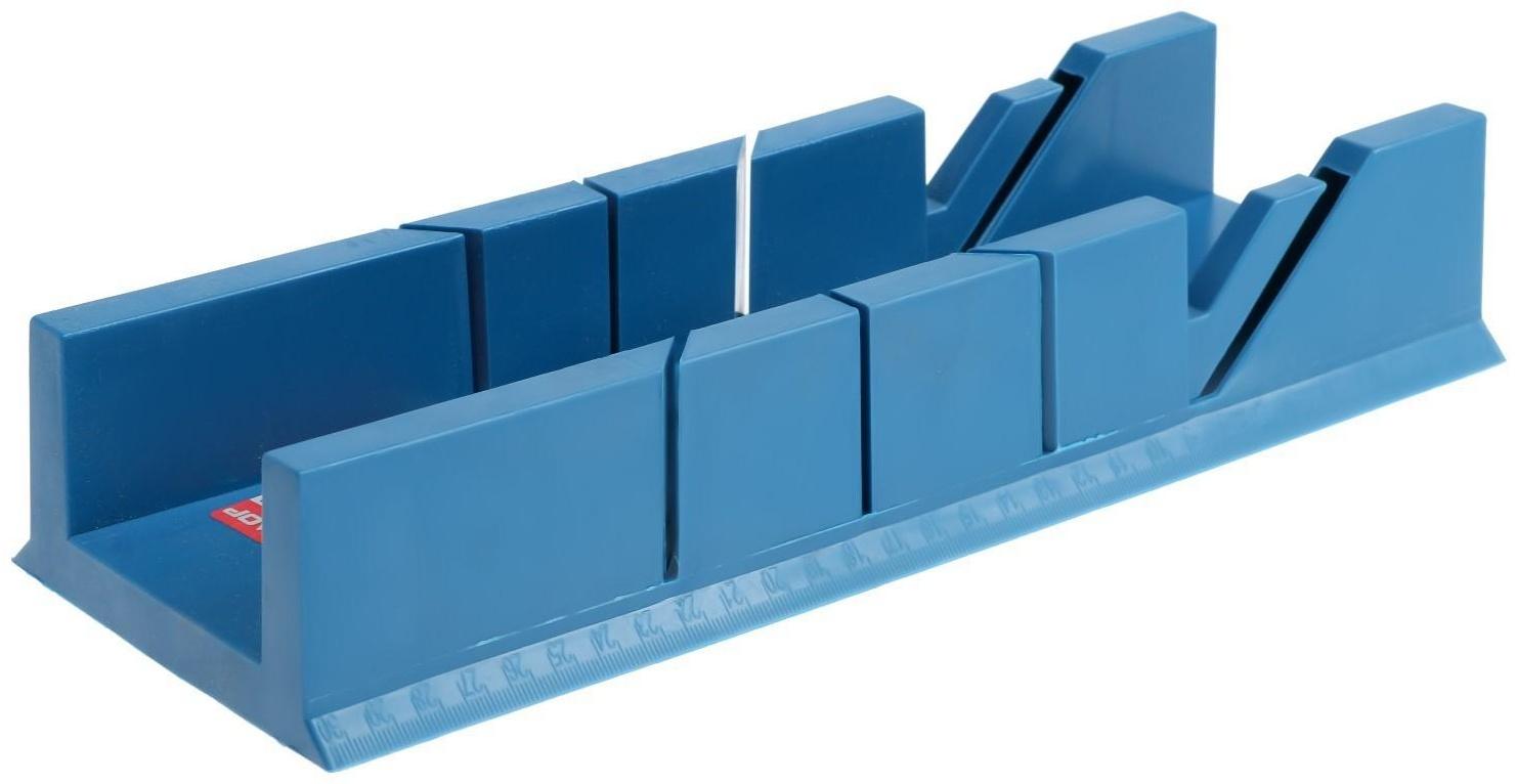 Стусло Hobbi/РемоКолор, пластмассовое, 300х65х40 мм, 45, 90, 135°