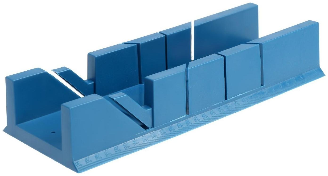 Стусло Hobbi/РемоКолор, пластмассовое, 300х65х40 мм, 45, 90, 135°