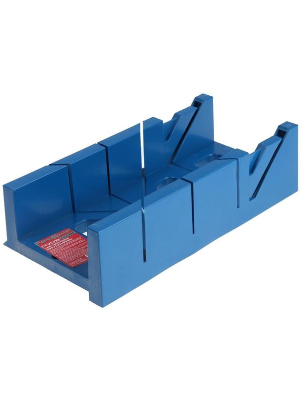 Стусло Hobbi/РемоКолор, пластмассовое, 300х110х60 мм, 45, 90, 135°