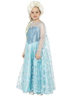 Карнавальный костюм «Эльза», текстиль, размер 36, рост 140 см