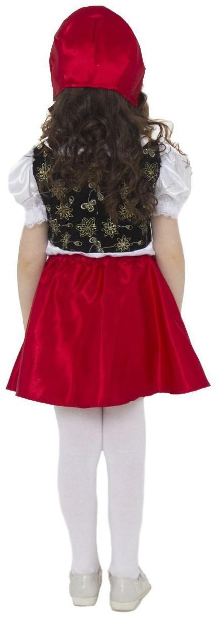 Карнавальный костюм «Красная Шапочка», текстиль, размер 26, рост 104 см