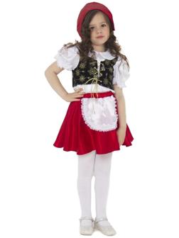 Карнавальный костюм «Красная Шапочка», текстиль, размер 28, рост 110 см