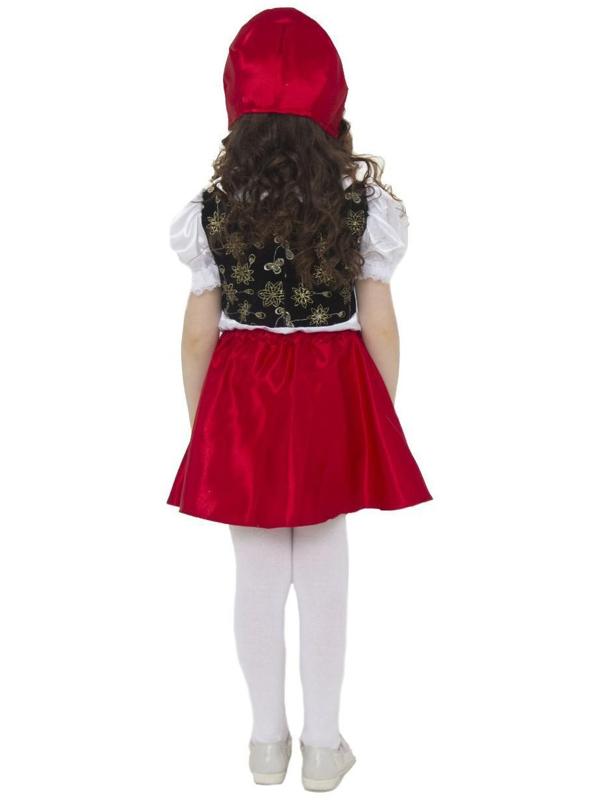 Карнавальный костюм «Красная Шапочка», текстиль, размер 30, рост 116 см