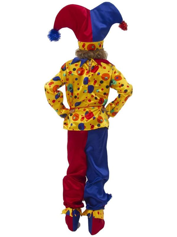 Карнавальный костюм «Петрушка», текстиль, р. 34, рост 134 см