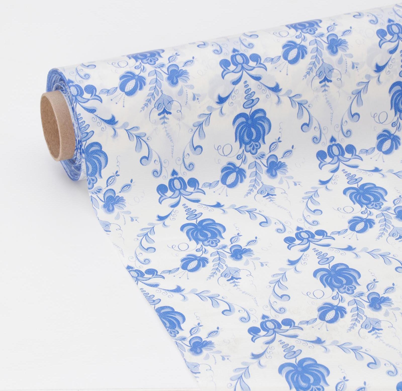 Клеенка столовая на нетканой основе 1,35х25 м 