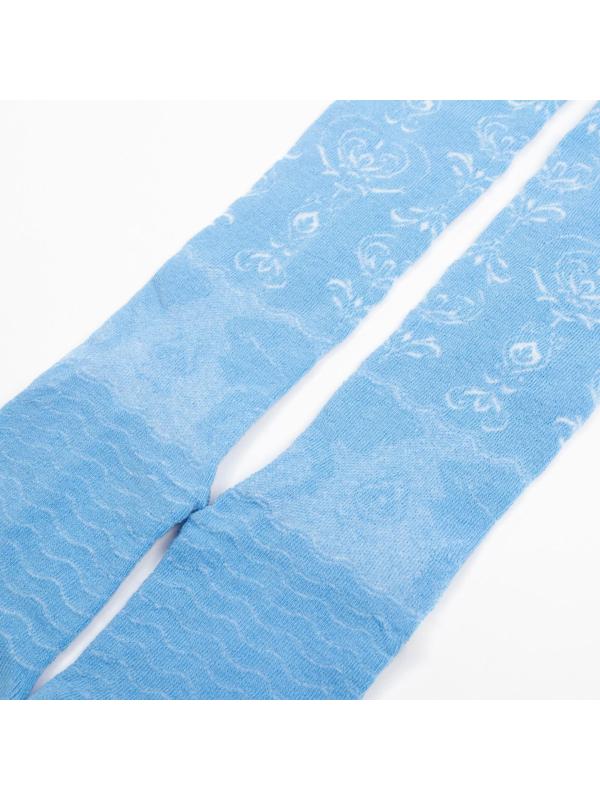 Колготки Дисней «Холодное сердце», цвет голубой, 116-122 см