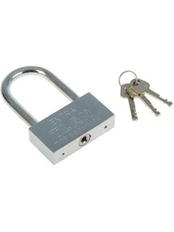 Замок навесной, тип 6, 80 мм, длинная дужка