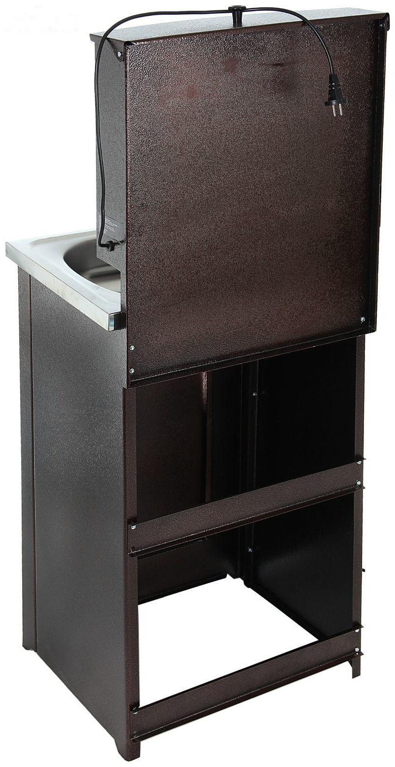 Умывальник TUNDRA, с ЭВН, нержавеющая мойка, 1250 Вт, 17 л, цвет медь