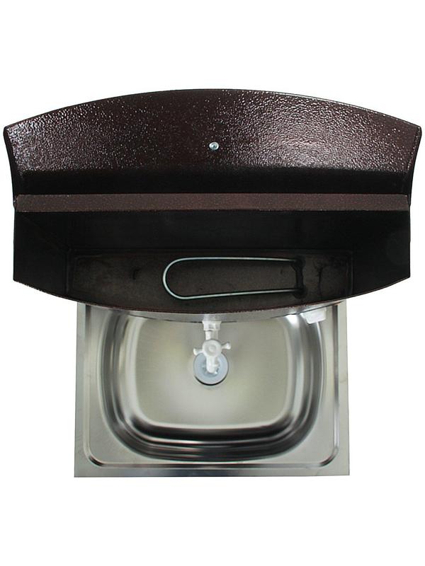 Умывальник TUNDRA, с ЭВН, нержавеющая мойка, 1250 Вт, 17 л, цвет медь