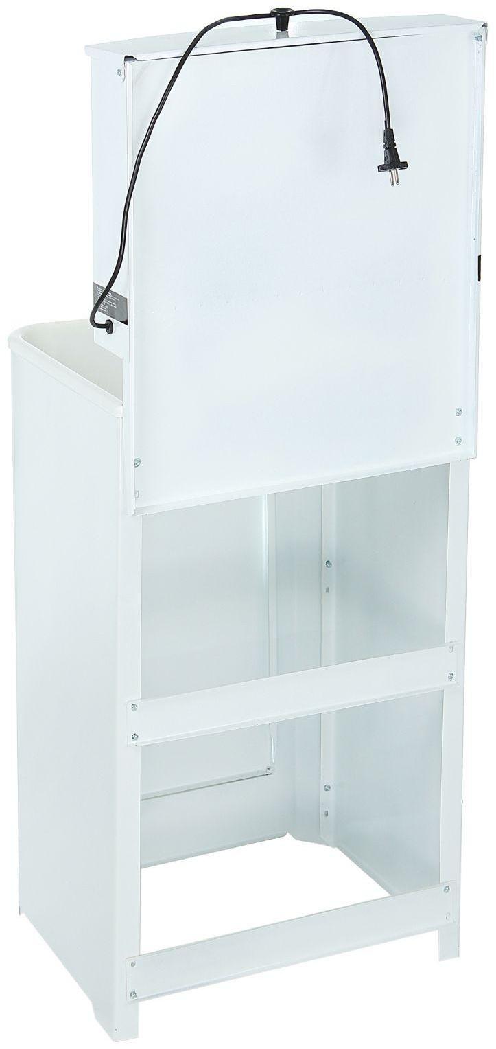 Умывальник TUNDRA, с ЭВН, пластиковая мойка, 1250 Вт, 17 л, белый