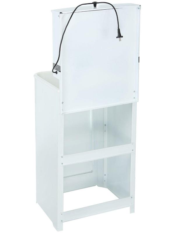 Умывальник TUNDRA, с ЭВН, пластиковая мойка, 1250 Вт, 17 л, белый