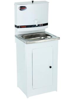 Умывальник TUNDRA, без ЭВН, нержавеющая мойка, 17 л, белый