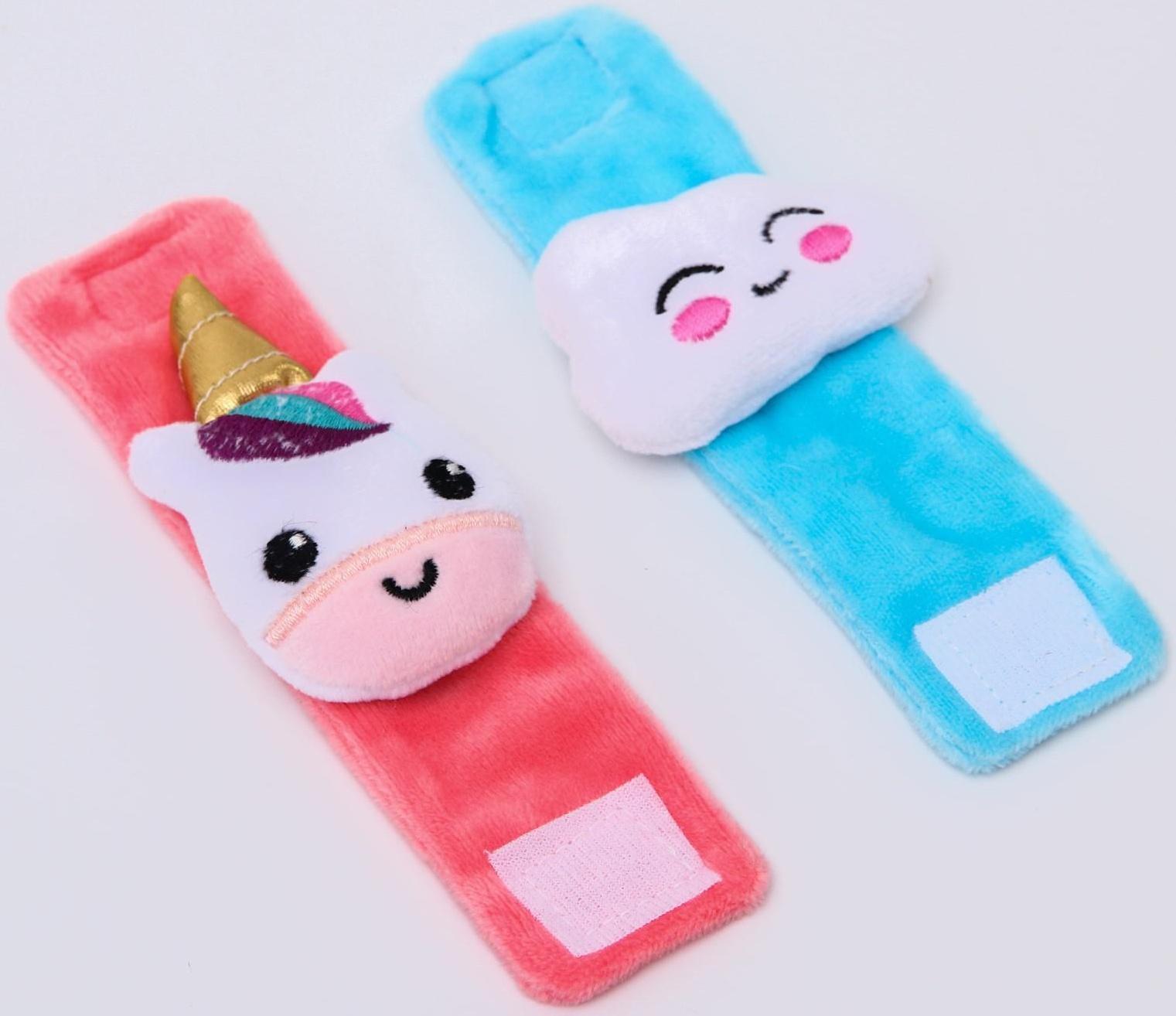 Развивающий браслетик-погремушка «Единорог» (набор 2шт)