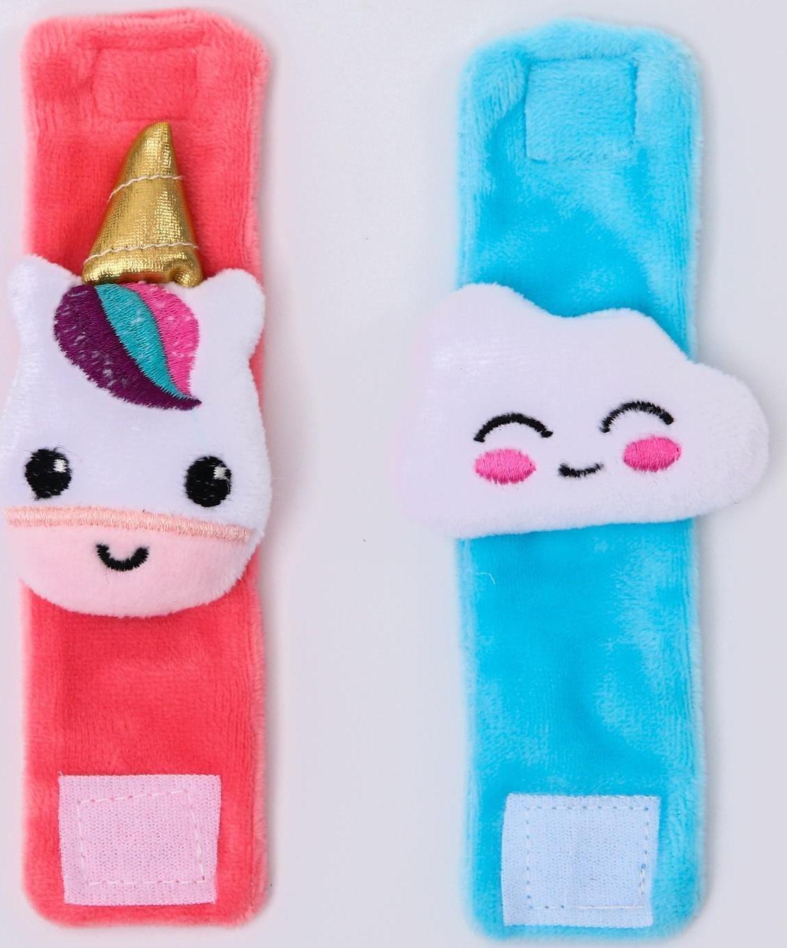 Развивающий браслетик-погремушка «Единорог» (набор 2шт)