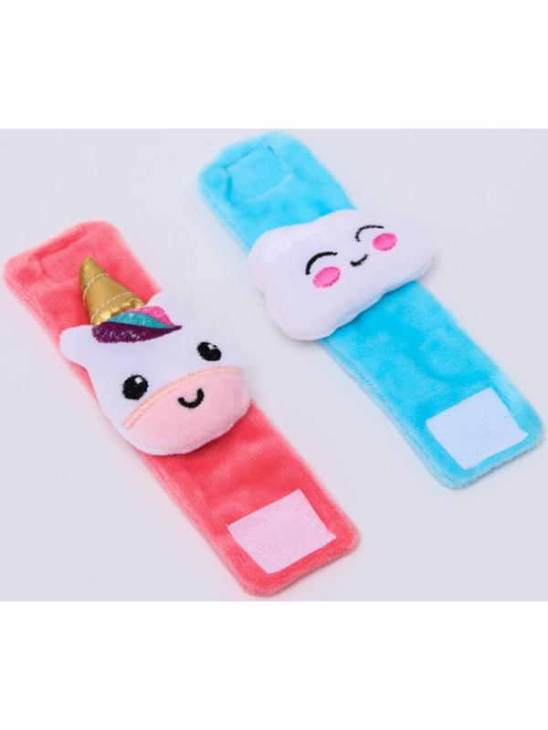 Развивающий браслетик-погремушка «Единорог» (набор 2шт)