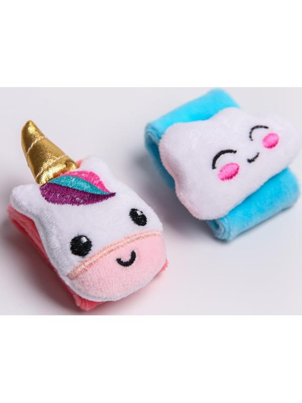 Развивающий браслетик-погремушка «Единорог» (набор 2шт)