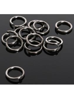 Кольцо соединительное 0,6 х 5мм (набор 50 гр, ±950 шт) СМ-973, цвет серый