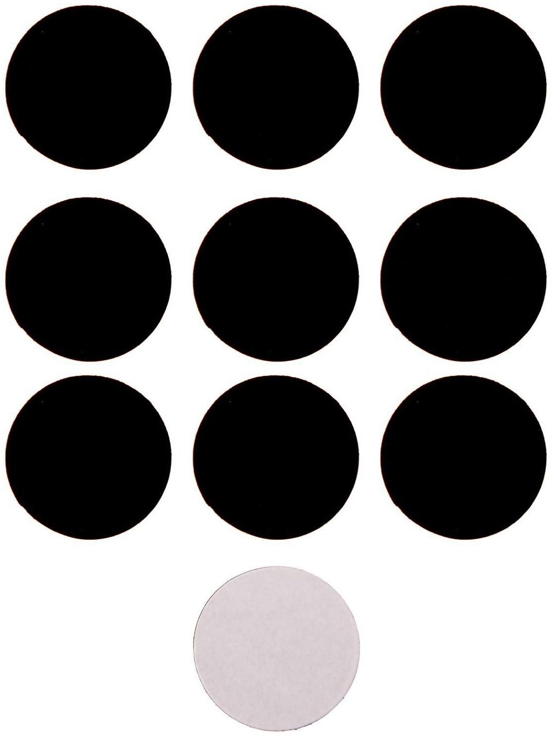 Магнит на клеевой основе «Круг», d=3 см , 10 шт.