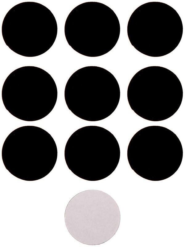 Магнит на клеевой основе «Круг», d=3 см , 10 шт.