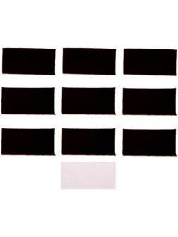 Магнит на клеевой основе «Прямоугольник», 2 х 1 см, 10 шт.