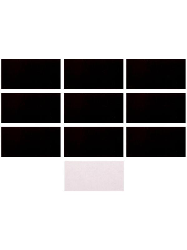 Магнит на клеевой основе «Прямоугольник» размер 1 шт. 4 × 2 см, набор 10 шт.