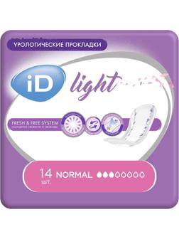 Урологические прокладки iD Light Normal, 14 шт.