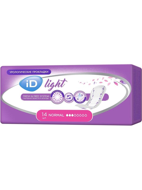 Урологические прокладки iD Light Normal, 14 шт.