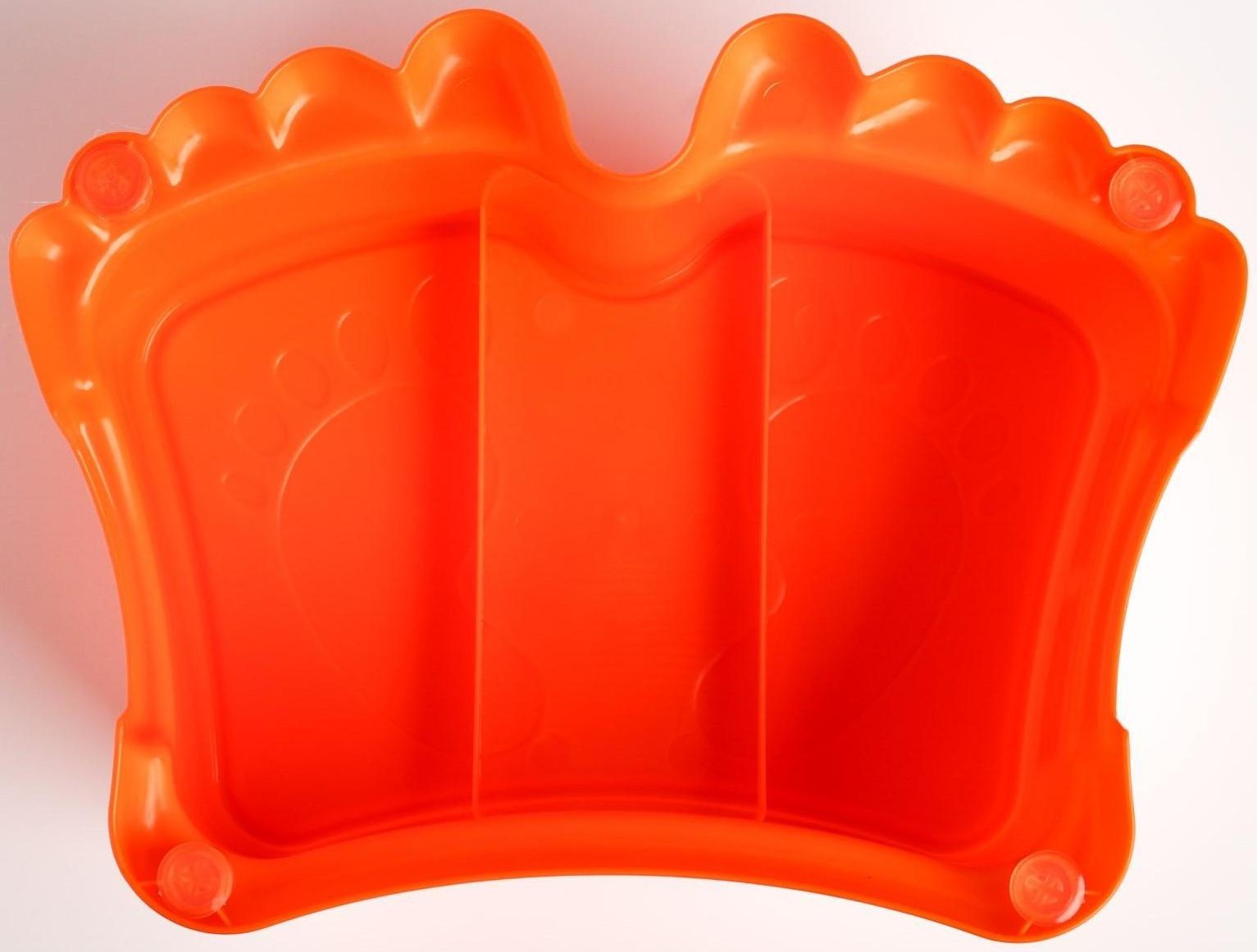 Подставка детская Ора, цвет мандарин, 32х24х13см