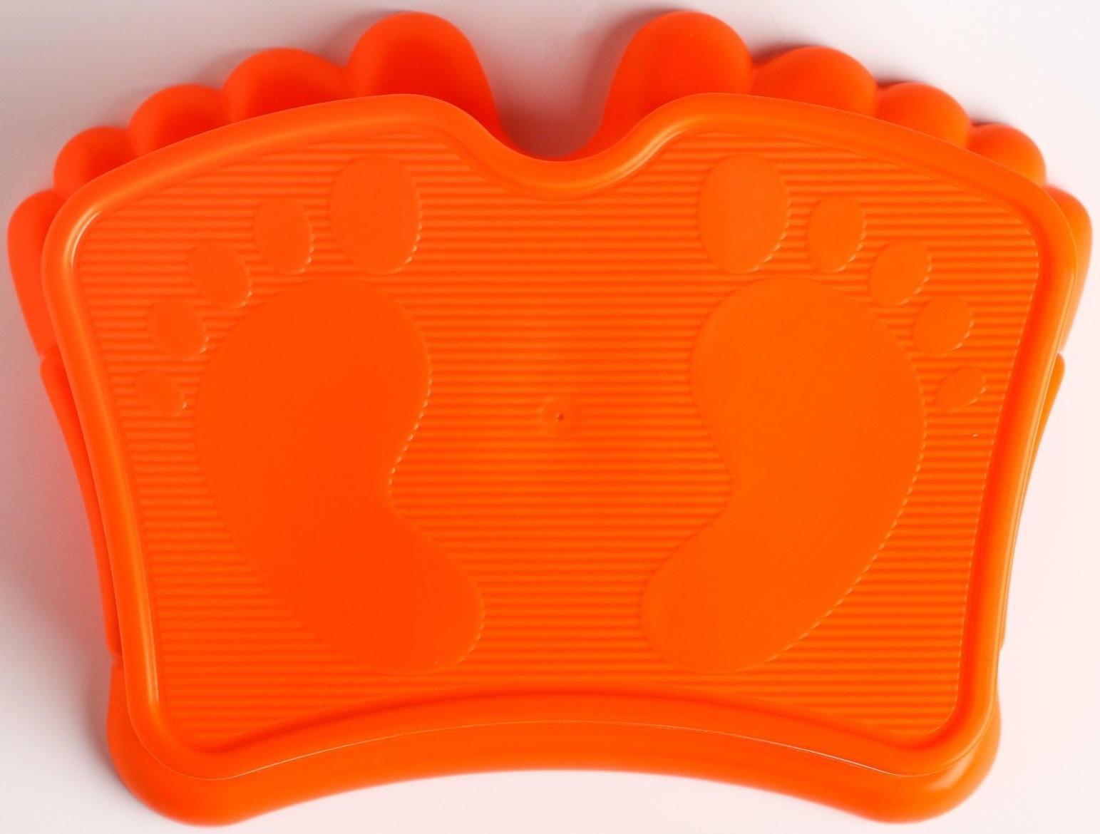 Подставка детская Ора, цвет мандарин, 32х24х13см