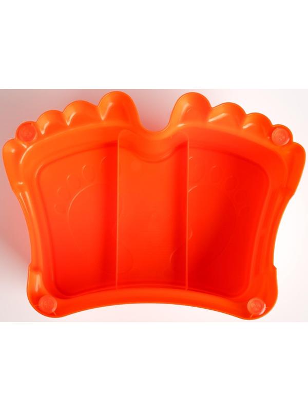 Подставка детская Ора, цвет мандарин, 32х24х13см