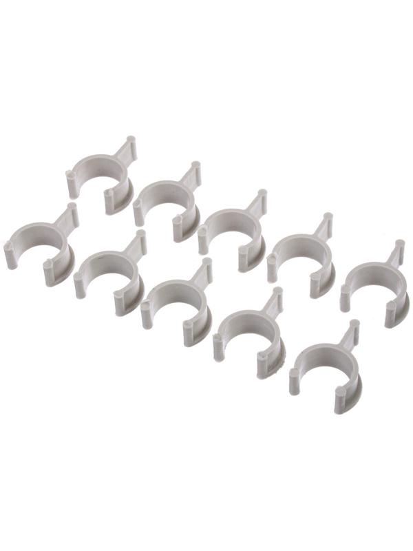 Зажим для крепления укрывного материала, d = 20 мм, набор 10 шт., МИКС