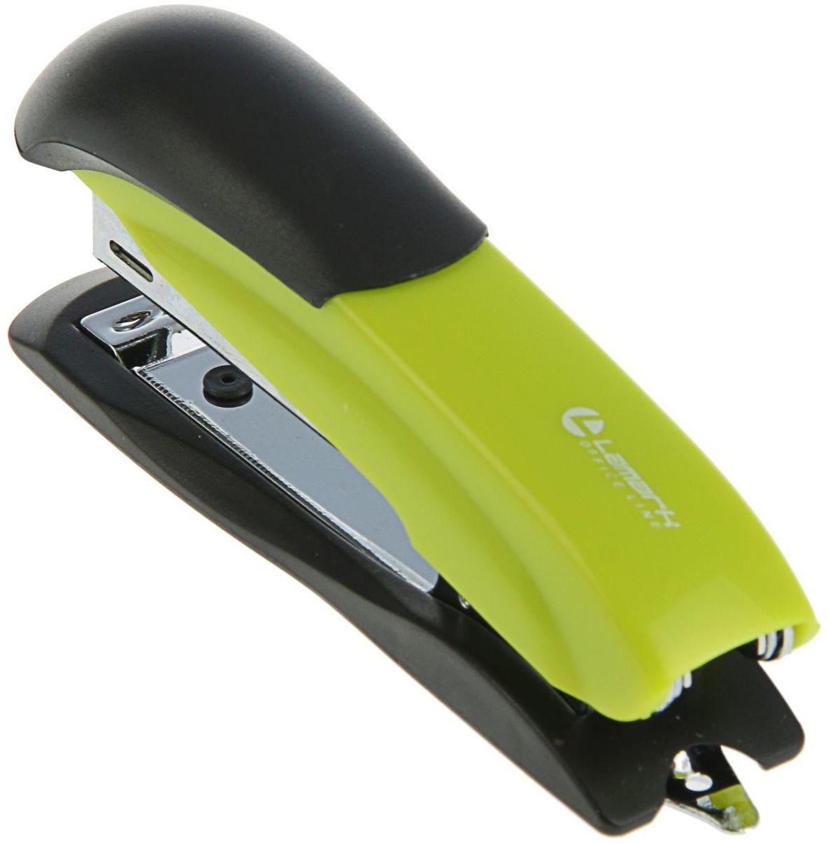 Степлер Lamark Ulrich № 10, светло-зелёный, до 12 листов