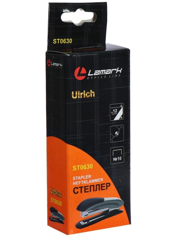 Степлер Lamark Ulrich № 10, светло-зелёный, до 12 листов