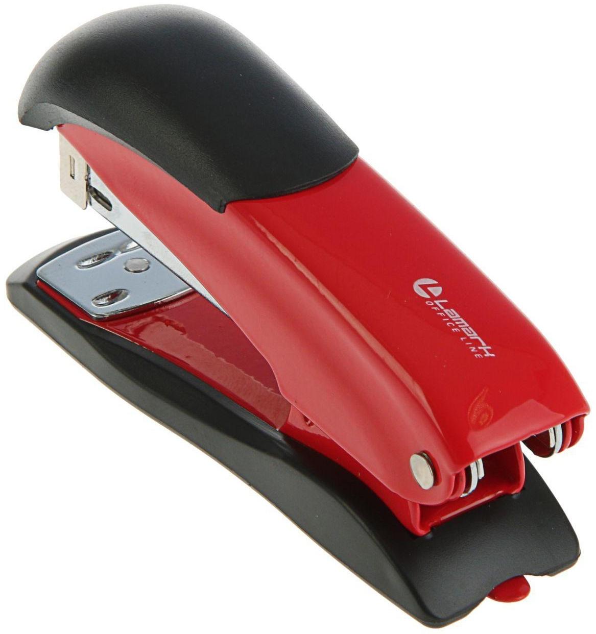Степлер № 24-26/6 Lamark Ulrich, красный, до 20 листов