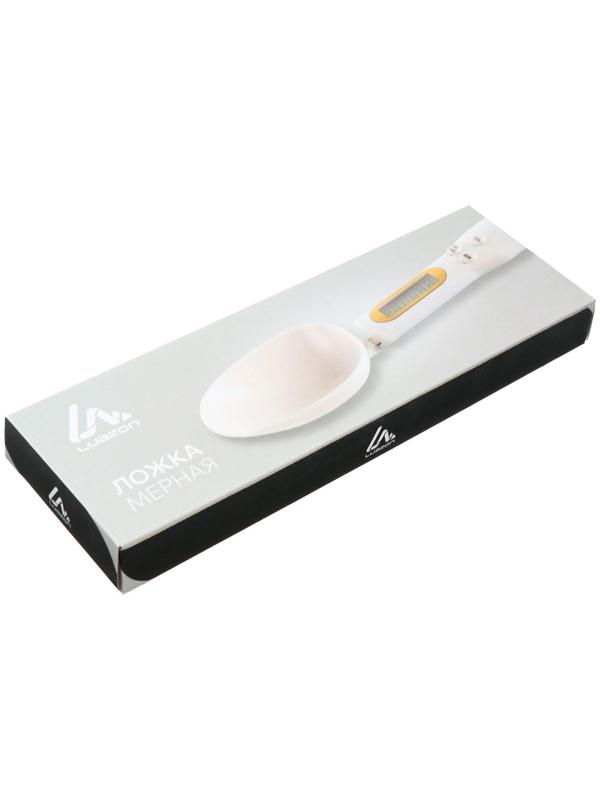 Весы кухонные Luazon LV-507, электронные, до 0.5 кг, белые