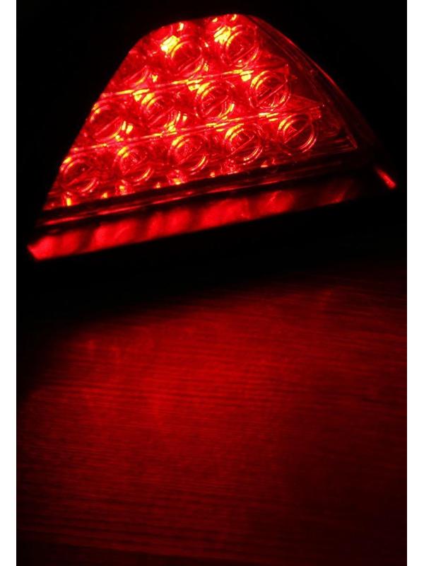 Туманный фонарь 12 led, 12 В, красный