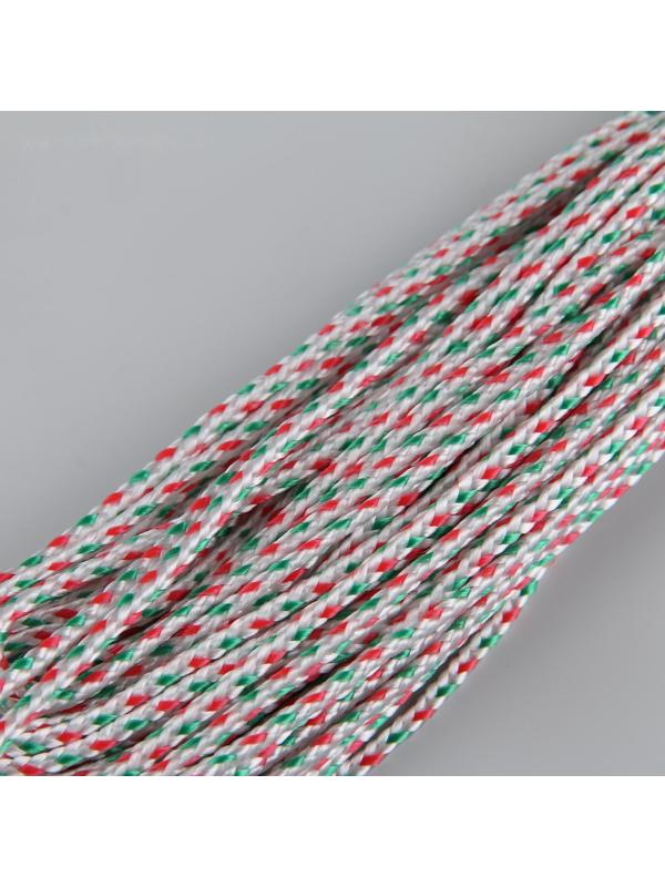 Шнур высокопрочный, d=2 мм, 20 м, цвет МИКС