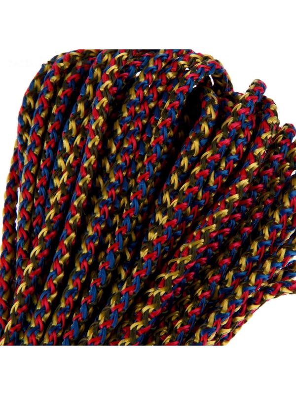 Шнур универсальный с сердечником ПП, d=3 мм, 20 м, цвет МИКС