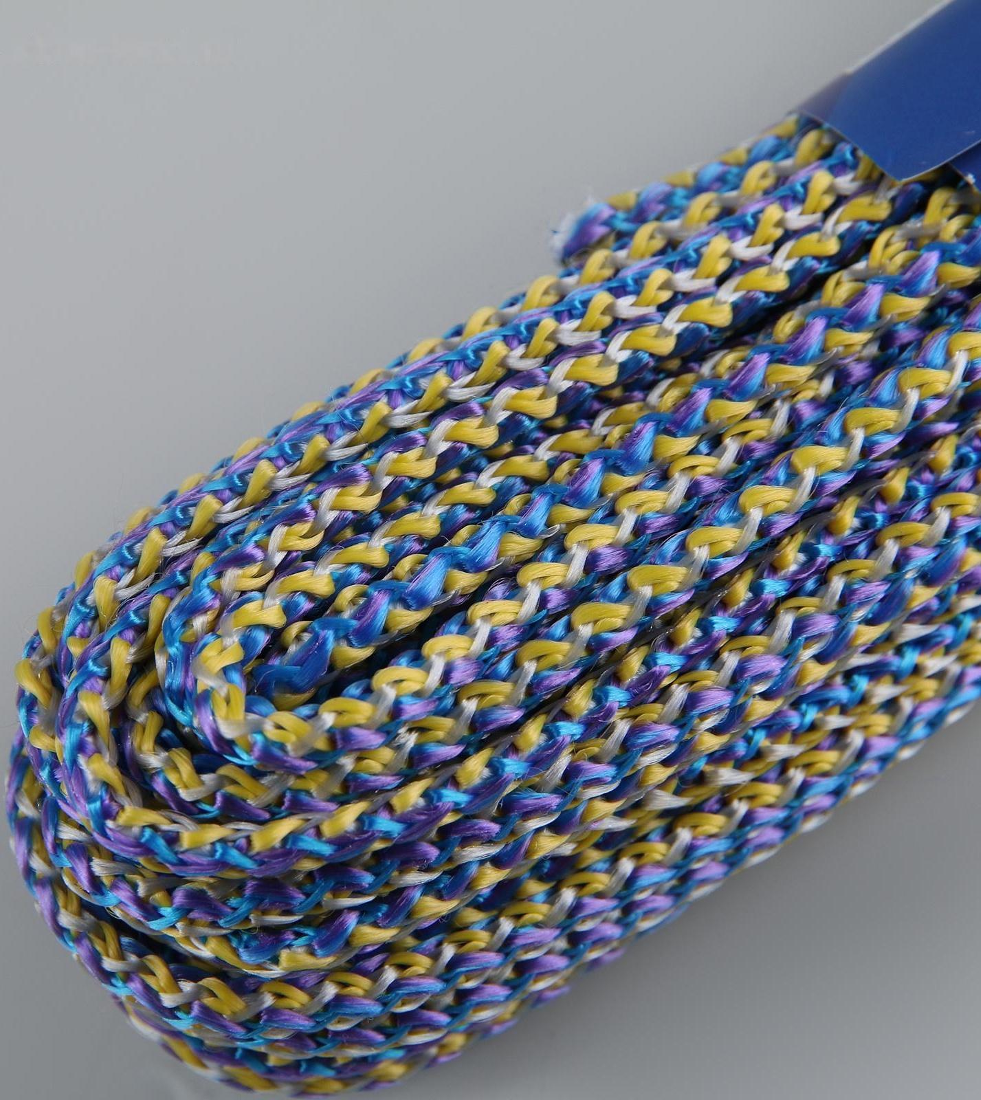 Шнур универсальный с сердечником ПП, d=4 мм, 20 м, цвет МИКС