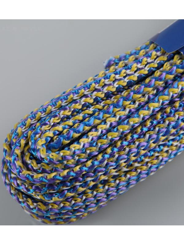 Шнур универсальный с сердечником ПП, d=4 мм, 20 м, цвет МИКС