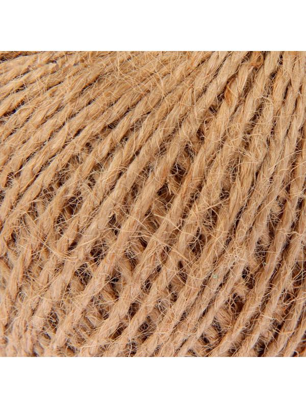 Шпагат джутовый, скрученный d=1,5 мм, 60 м, цвет натуральный