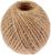 Шпагат джутовый, скрученный d=1,5 мм, 100 м «Шнурком», цвет натуральный
