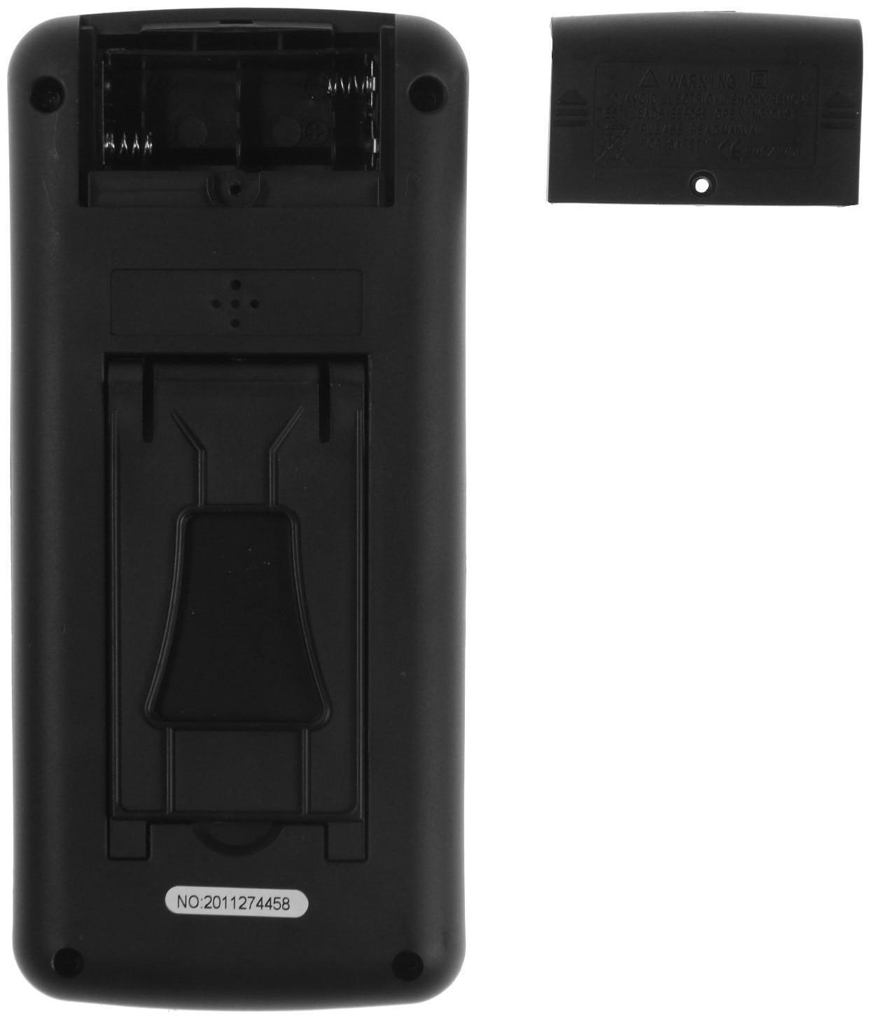 Мультиметр ТУНДРА DT-9205А, ACV/DCV, ACA/DCA, 200-200MΩ, 20nF-200mF, прозвон