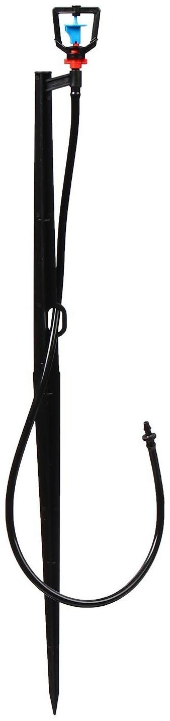 Форсунка-ороситель разбрызгивающая для капельного полива, h = 56 см, с пикой, пластик