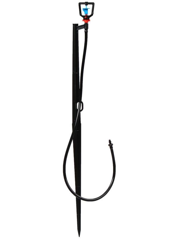 Форсунка-ороситель разбрызгивающая для капельного полива, h = 56 см, с пикой, пластик