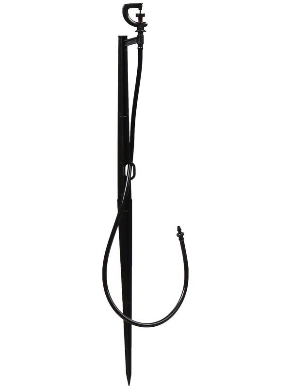 Форсунка-ороситель разбрызгивающая для капельного полива, h = 56 см, с пикой, пластик