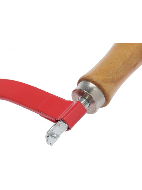 Ножовка по металлу ЛОМ, деревянная рукоятка, 300 мм